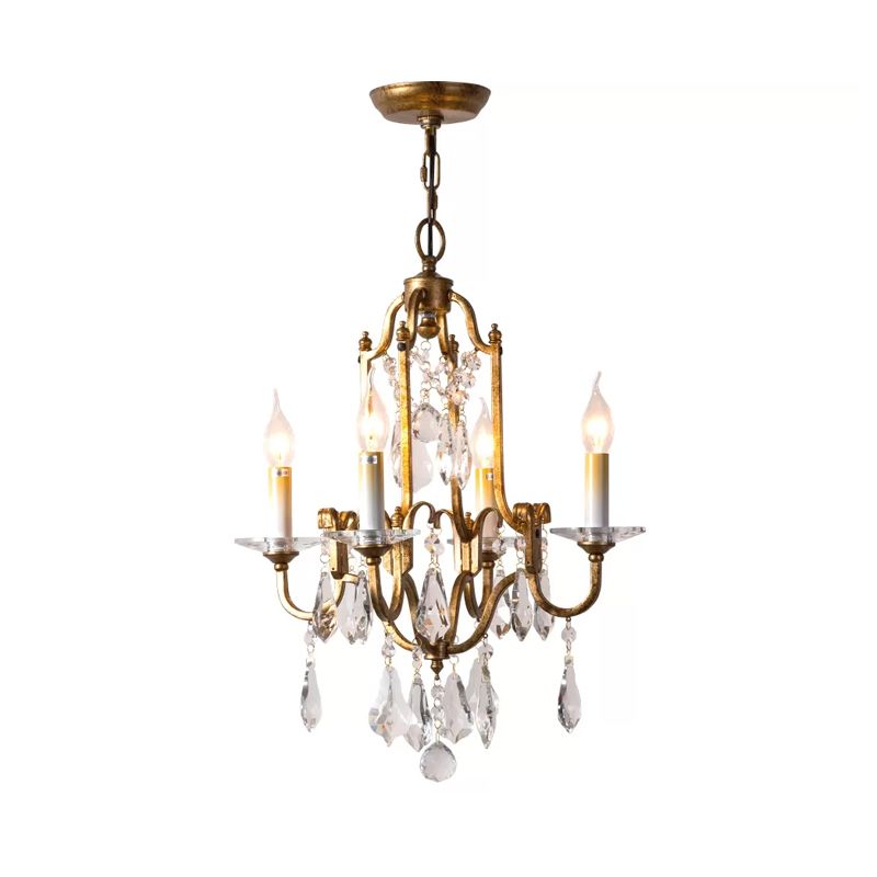 Playage de chandelier en laiton à 4 laiton