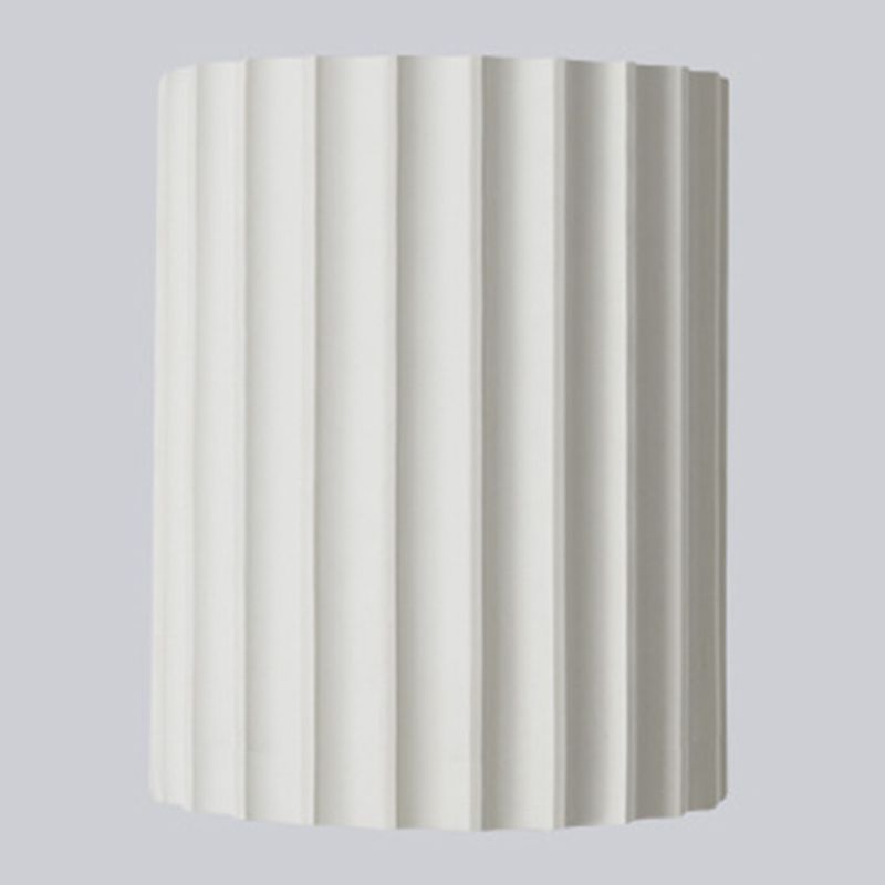 Cylinder Shape Wall Lighting Modern Style Resin 1 Lights Sconce Lamp for Bedroom