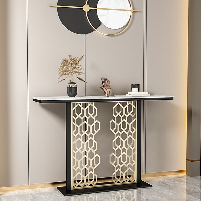 Contemporary Console Accent Table Scratch Resistant Console Sofa Table