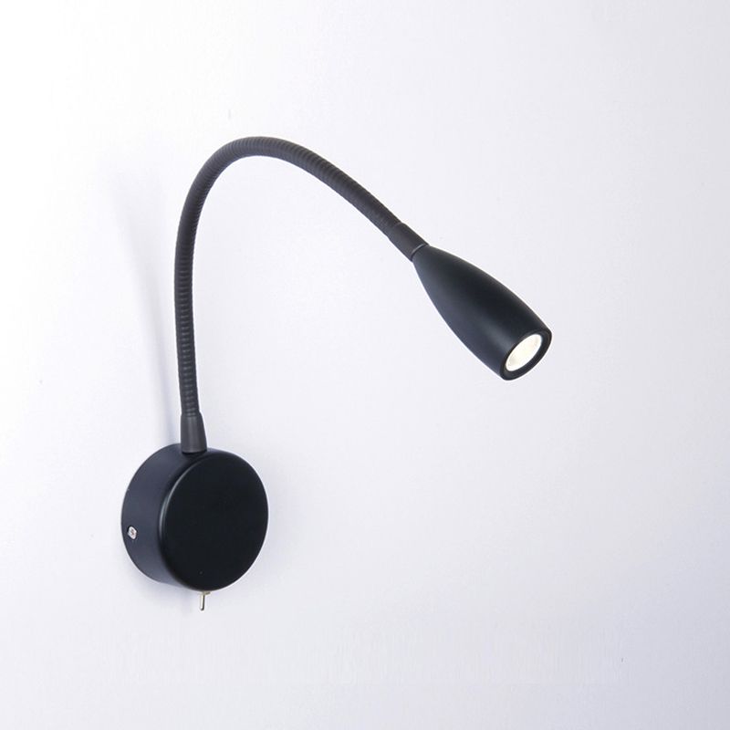 Nordische moderne Wandhalterung helles Schlafzimmer Einfache flexible LED -Wandlampenlampenvorrichtung