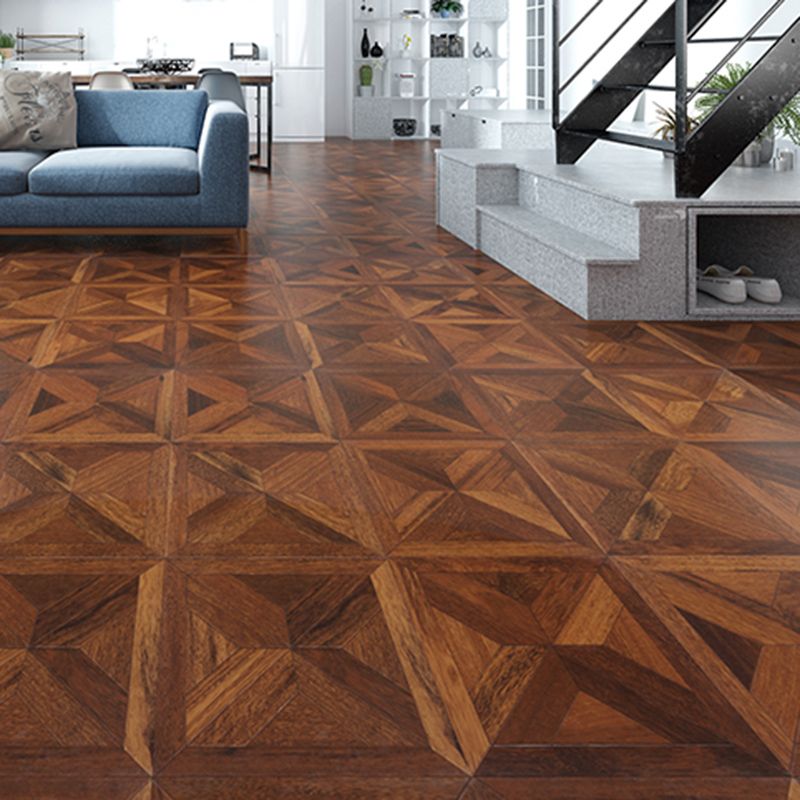 Piso laminado vintage Piso laminado de madera interior de madera para sala de estar