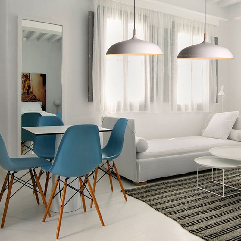 Industrial Hanging Light Metal Pendant Lighting Fixture for Living Room