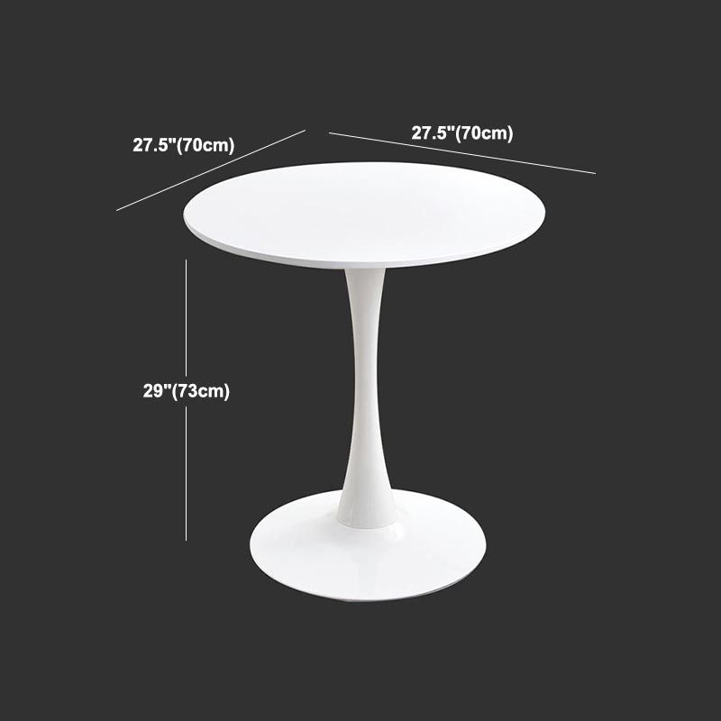Modern White Manufactured Wood Table Home Tulip Dining Table