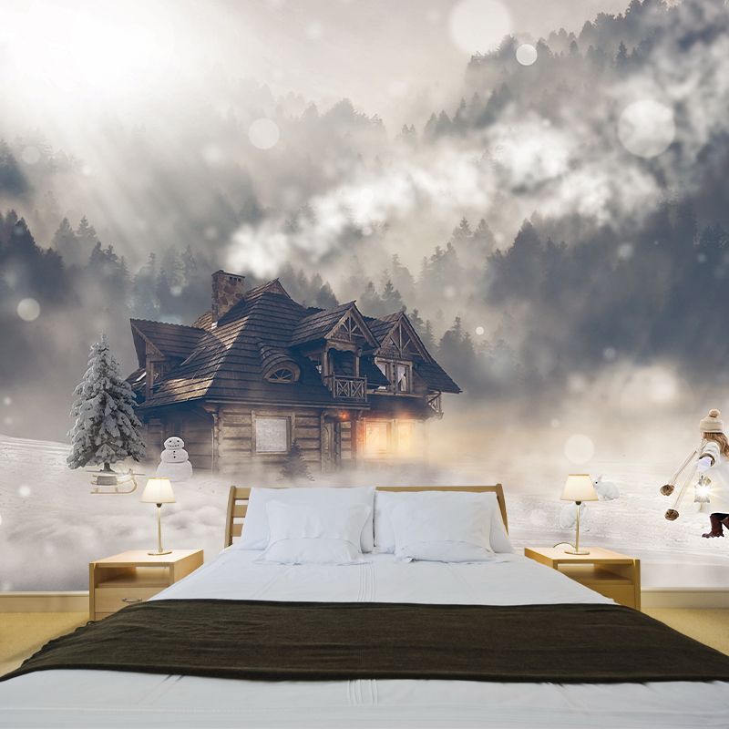 Decorative Wall Mural Wallpaper Scenery Sitting Room Wall Mural