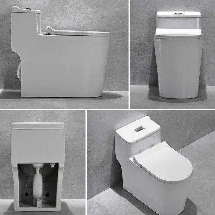 Traditional Style One Piece Flush Toilet Floor Mounted Urine Toilet for Bathroom