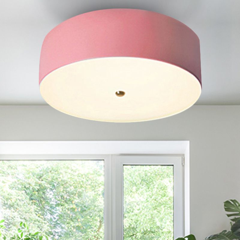 Bedroom Ceiling Light for Kids, Dome LED Flush Mount Light Nordic Style