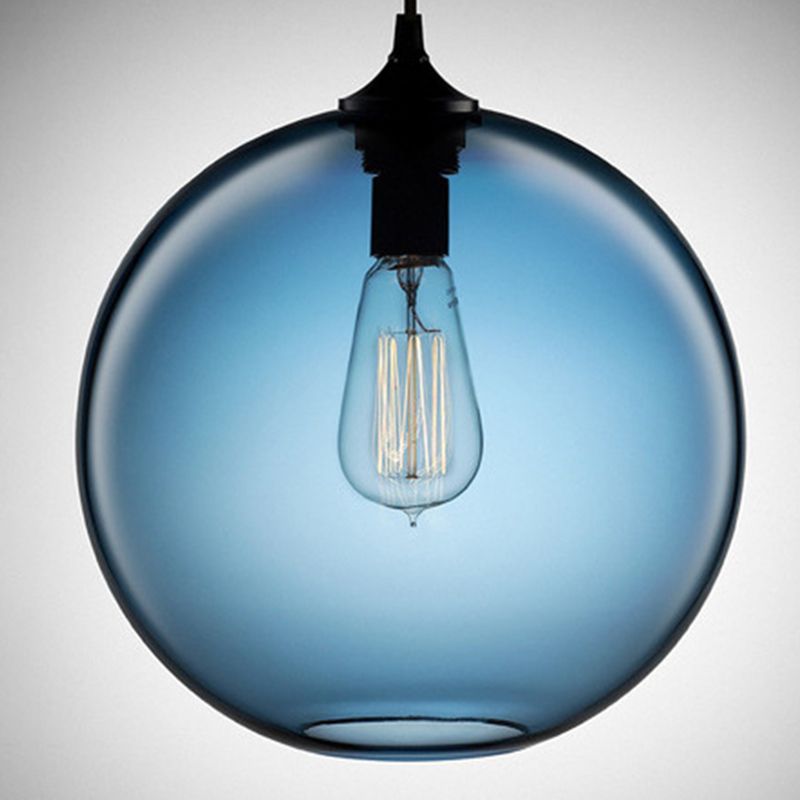 Sphere de vidrio Kit de luz colgante Luz de techo colgante de estilo contemporáneo para comedor