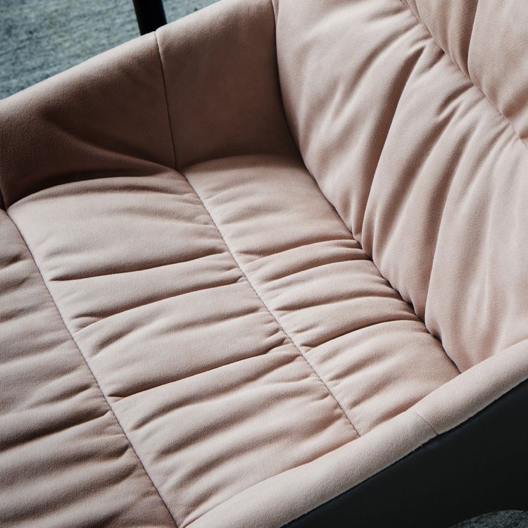 Home Dining Room Arm Chair Black Legs Upholstered Dining Chair