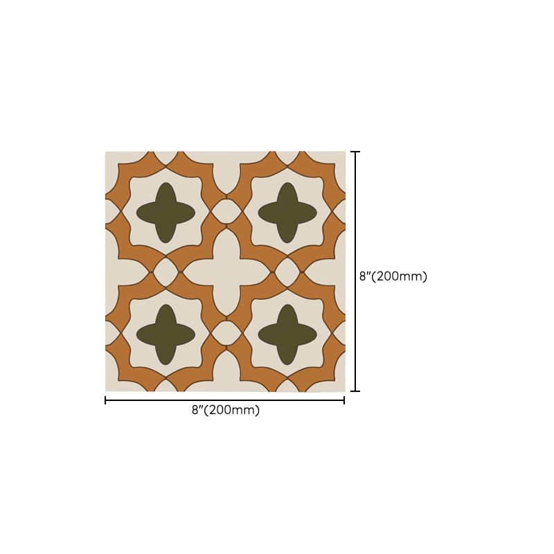 Mosaic Peel & Stick Tile Square Water Resistant Tile for Backsplash Wall