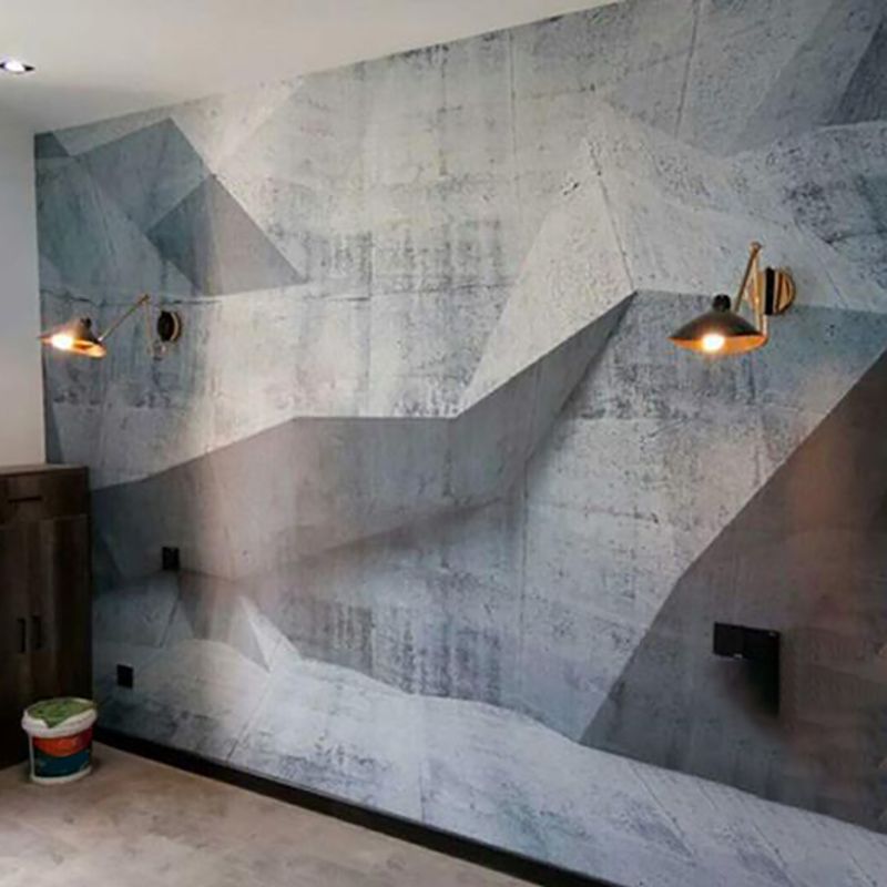 Postmodern Metal Adjustable Sconce Light Fixtures One Bulb Wall Mounted Lighting