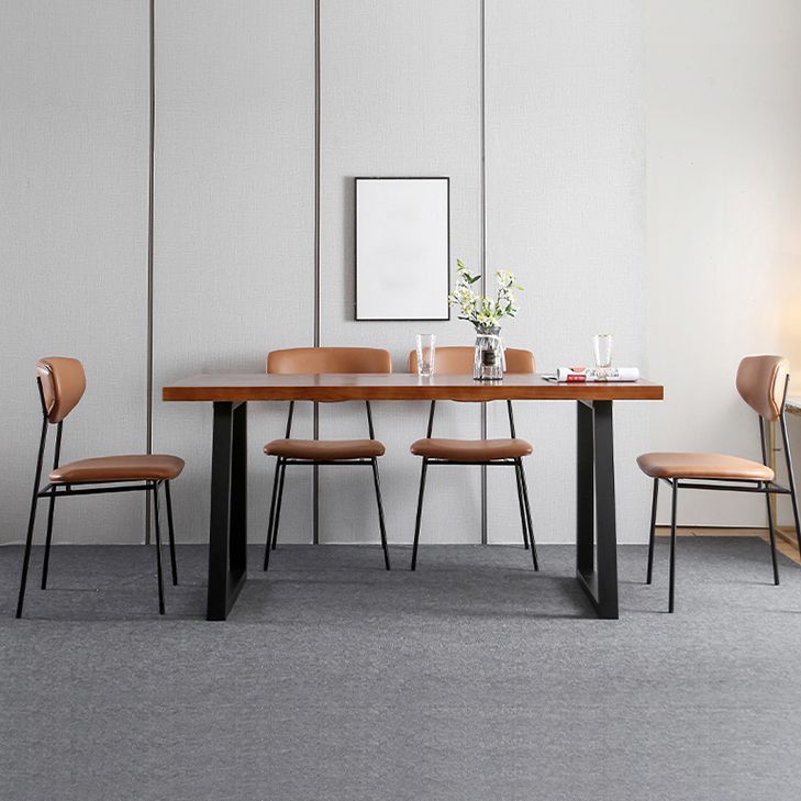 Industrial 1/2/3/5 Pieces Solid Wood Dining Set Dining Furniture Set /Separate Items