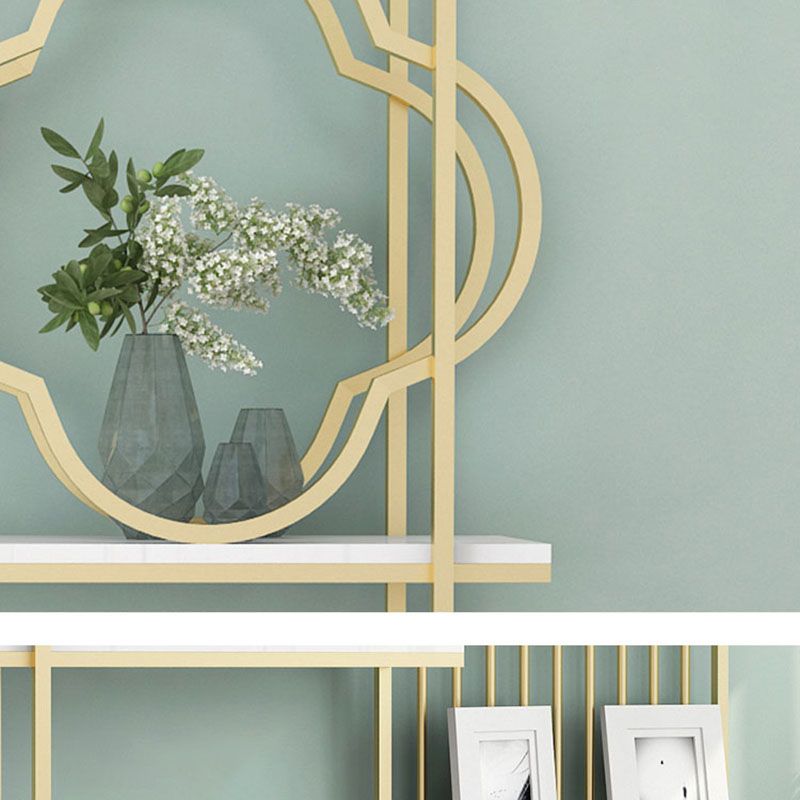 11.81 "W libreria in stile glam in stile libreria aperta per la sala da studio in ufficio