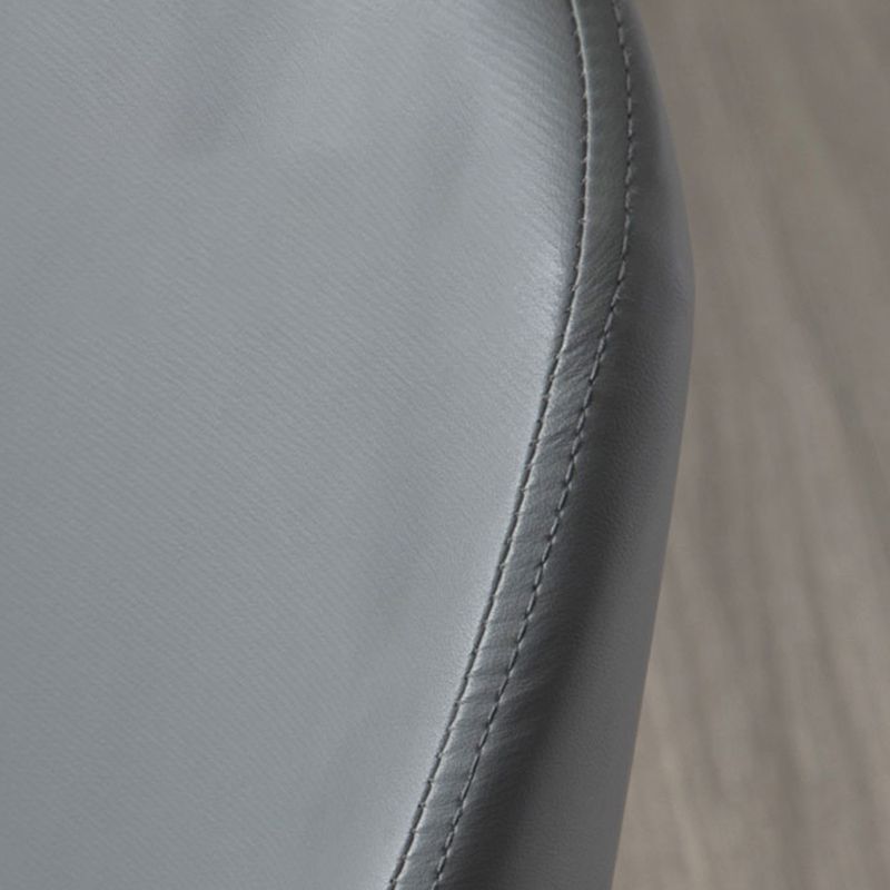 Chaise latérale tapissée par restaurant industriel finition mate Parsons dinant la chaise