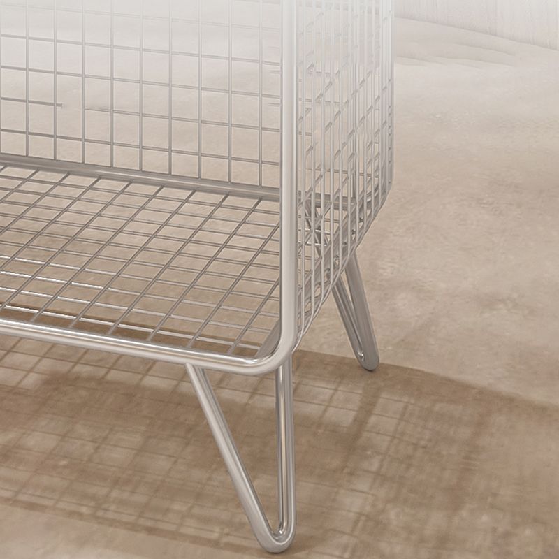 Metal Closed Back Bookshelf Shelves Included Standard Bookcase