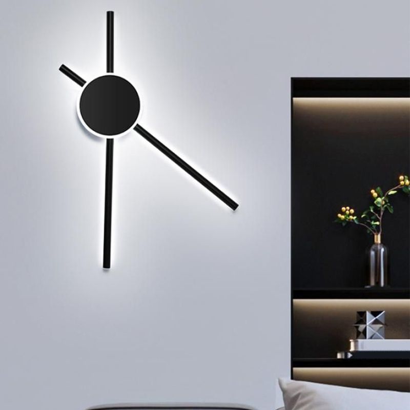 Strip Shape Wall Lamp Modern LED Wall Mount Lamp with Acrylic Shade for Aisle