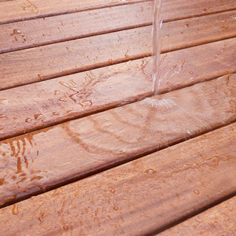 Tradition Teak Floor Tile Water Resistant Click Lock Wooden Floor for Patio Garden