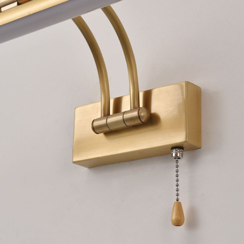 Vanité de vanité linéaire Lumière postmoderne à 1 lumière Appiculture murale pour salle de bain