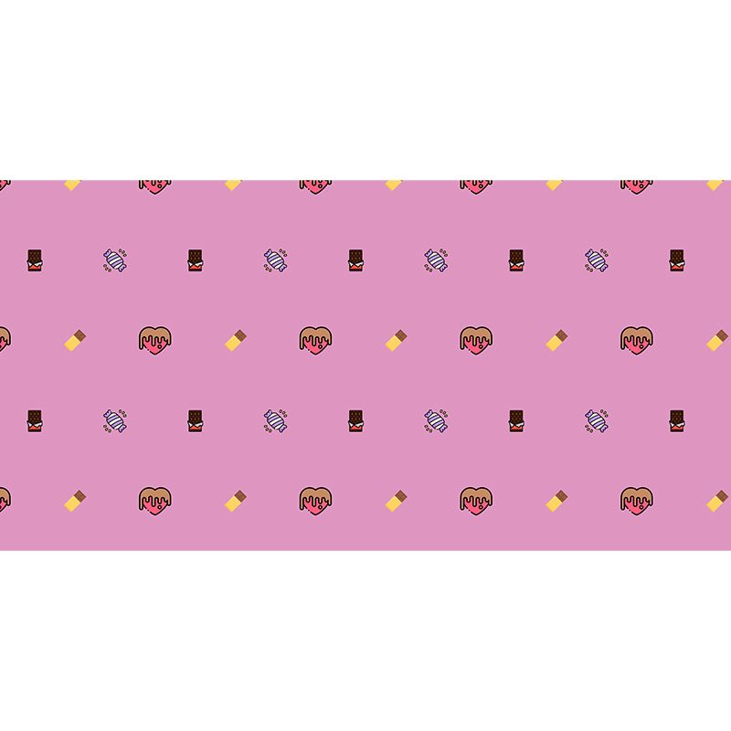 Illustration Mural Wallpaper Food Pattern Environment Friendly Sitting Room Wall Mural