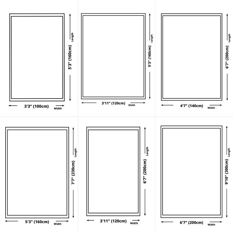 Mehrfarbiger Vintage-Fläche Teppich Polyester Stammesdruck Teppich nicht rutschfestem Innenteppich für Wohnzimmer