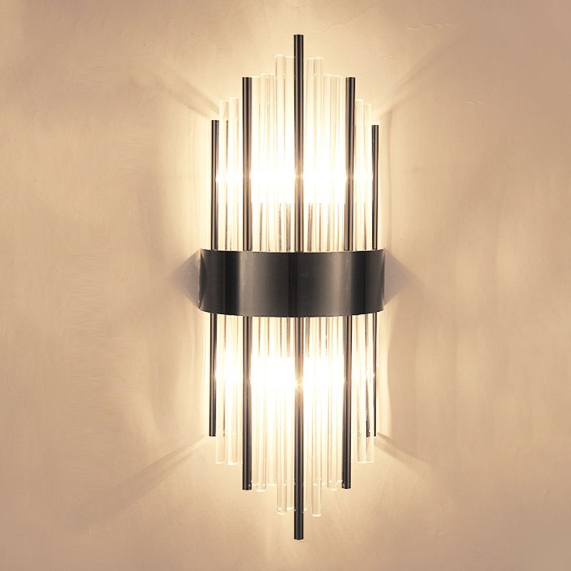 Crystal Wall Lamp Postmodern Sconce Light Fixture for Living Room Bedroom