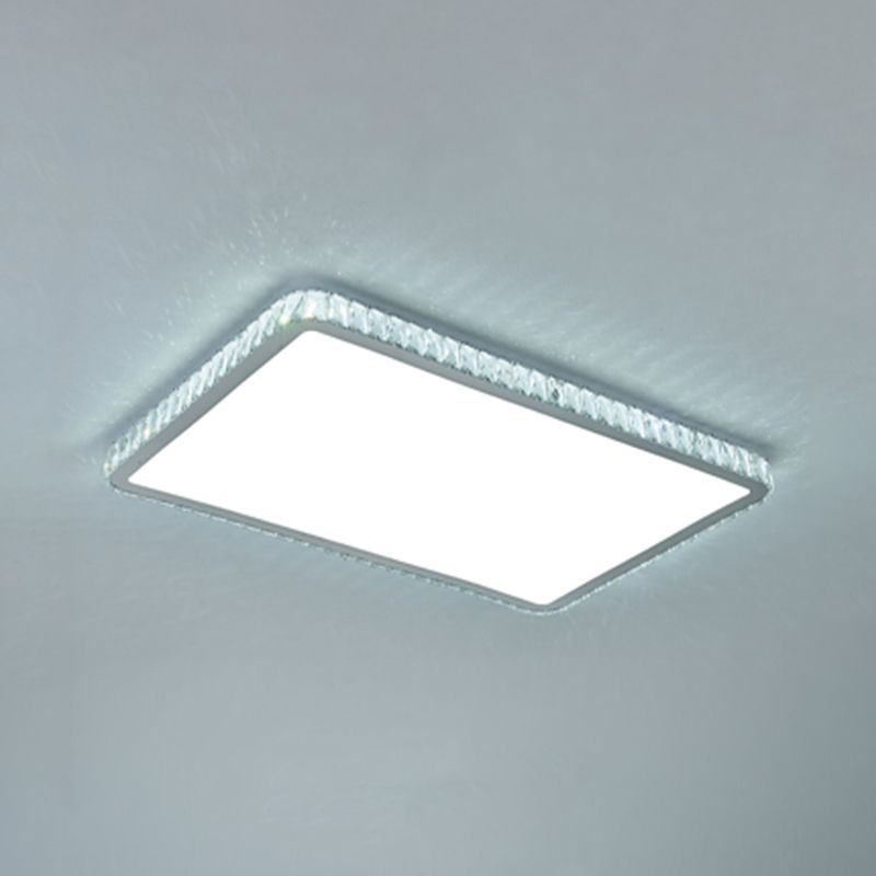 Plafonnier LED encastré en cristal, éclairage de plafond, salon, salle à manger, chambre à coucher