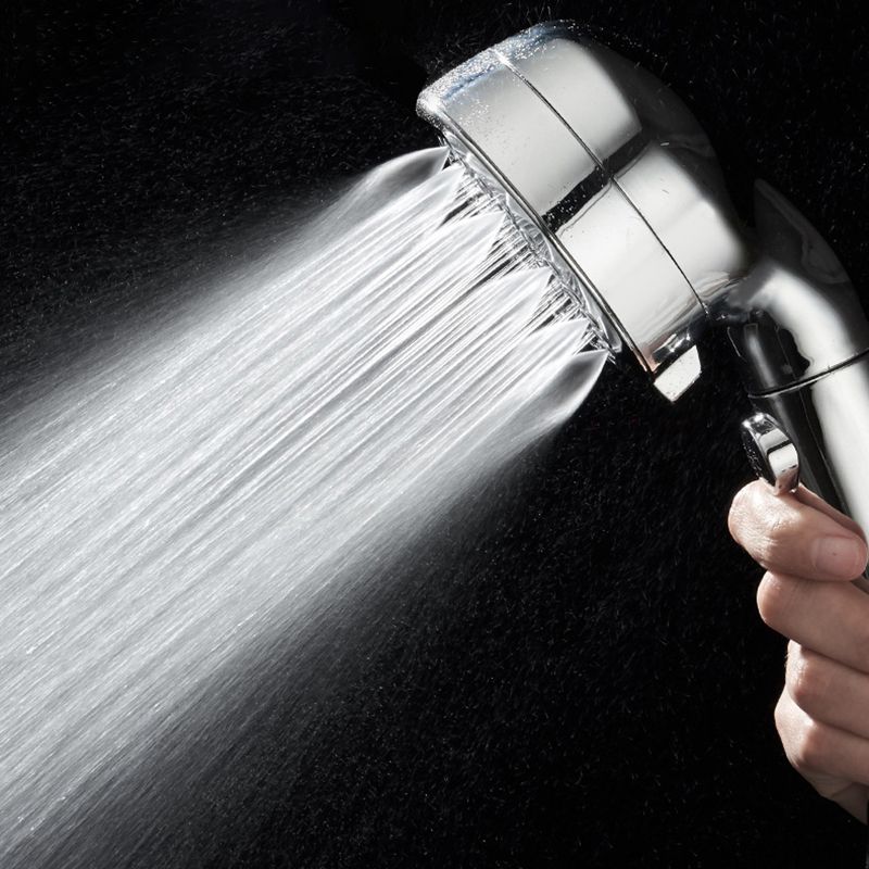 Modern Plastic Shower Head Bathroom Shower Head with Adjustable Spray Pattern