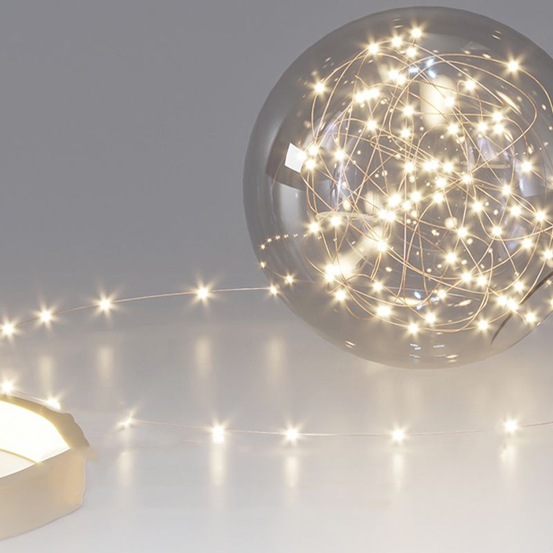 Metal Arc Shape Wall Light Nordic 2 Lights LED Wall Sconce for Living Room