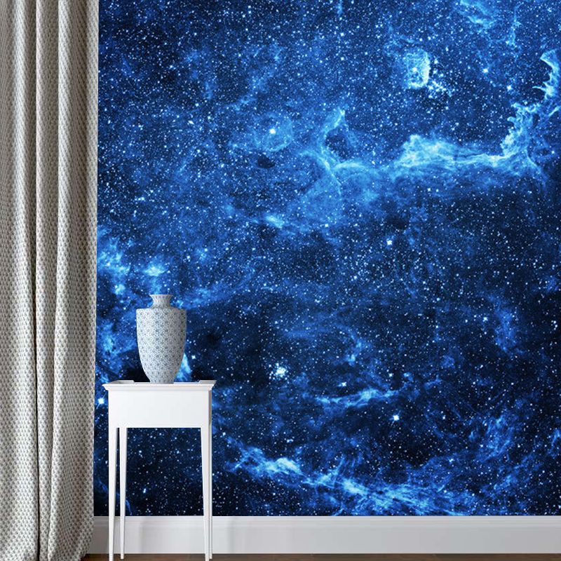Moisture-Resistant Nebula Wall Mural Decal Personalized Size Simplicity Wall Art for Accent Wall