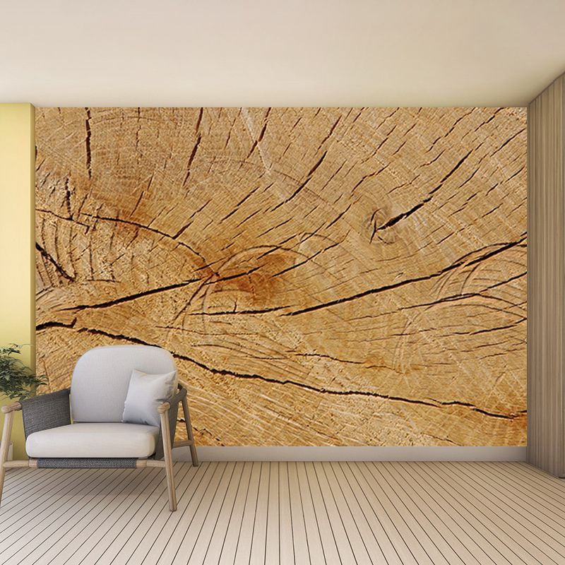 Room Wall Mural Industrial Wood Texture Decorative Eco-friendly Wall Covering