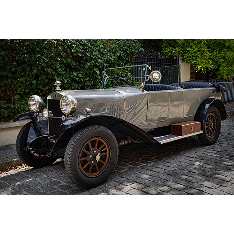 Carta da parati per auto d'epoca Carta da parati decorativa resistente alle macchie per la decorazione domestica