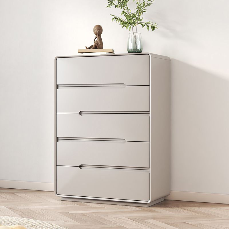 Contemporary Dresser Wooden Storage Chest Dresser with Drawers