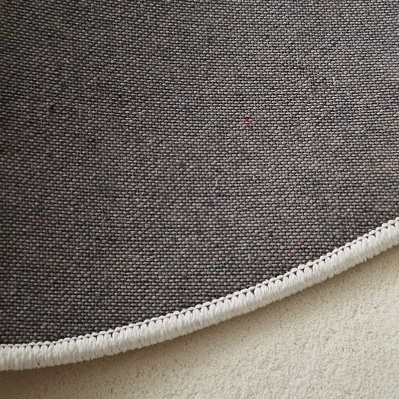 Khaki Traditional Area Rug Plaid Pattern Polyester Area Carpet Stain Resistant Rug for Home Decor
