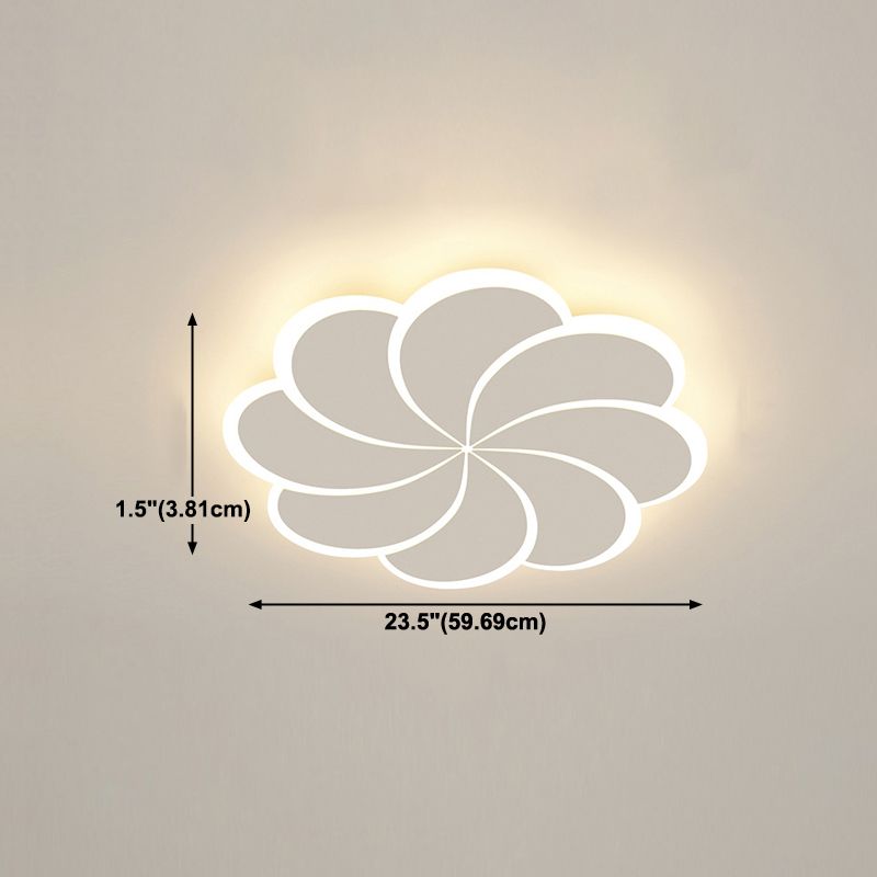 Moderne lampade da incasso Windmill Iron 1 luce Lampade da incasso in bianco