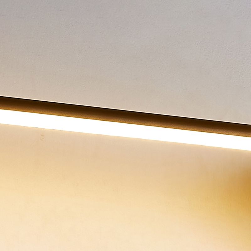 Minimalism Vanity Light Streamlined LED Wall Light Fixture for Bathroom