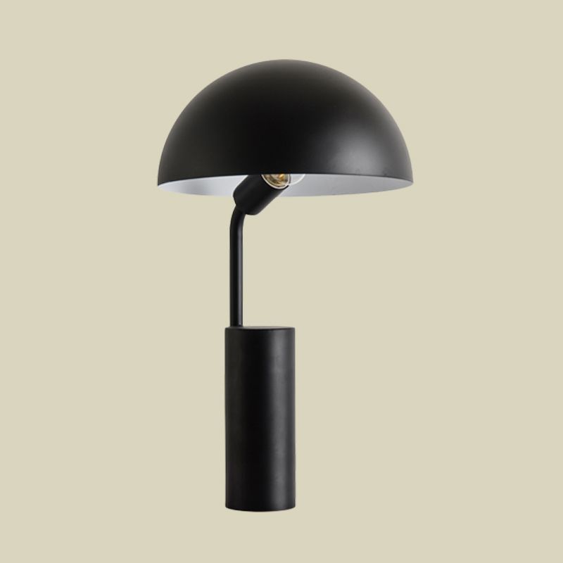 Éclairage de bureau en forme de fer Macaron 1 Light Light Black / Light Green Finish Table avec conception réglable