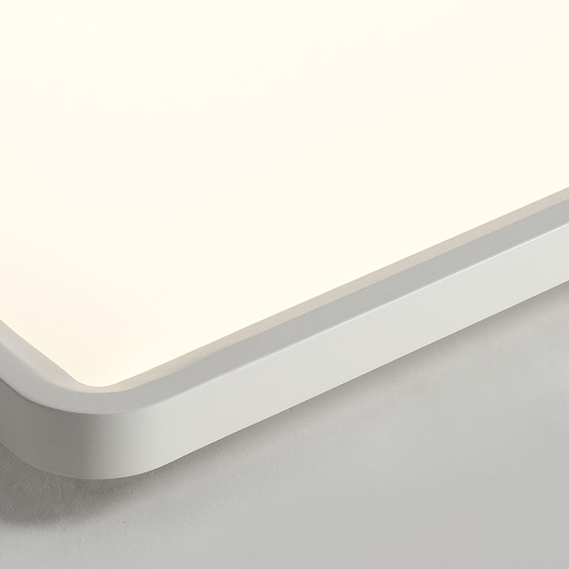 Lámparas de techo de montaje empotrado de aluminio Simplicity con iluminación empotrada cuadrada