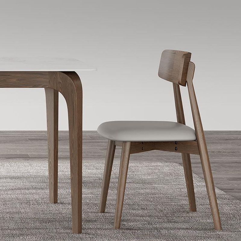 Modern 1/4/5/6/7 Pieces Dining Set Rectangle Stone Dining Table for Kitchen