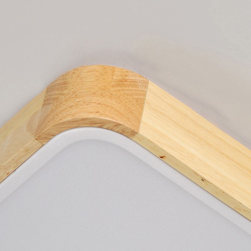 Plafonnier en forme de géométrie moderne en fer macaron, 1 lumière, encastré pour chambre à coucher