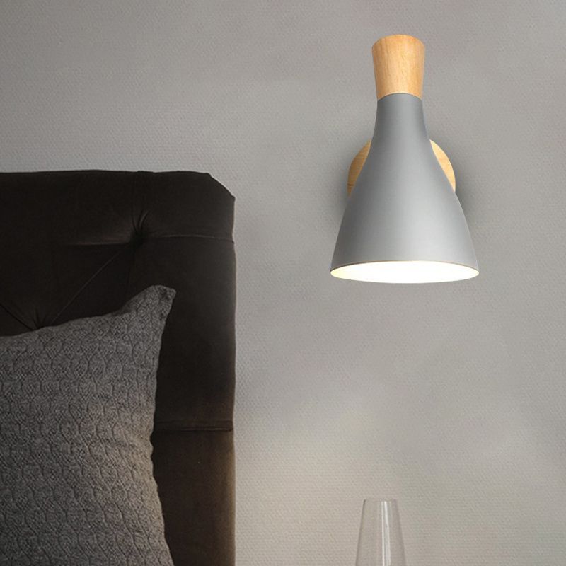 Simple Modern Characteristic Style Wall Sconce Lighting Metal Sconce for Bedroom Study Corridor