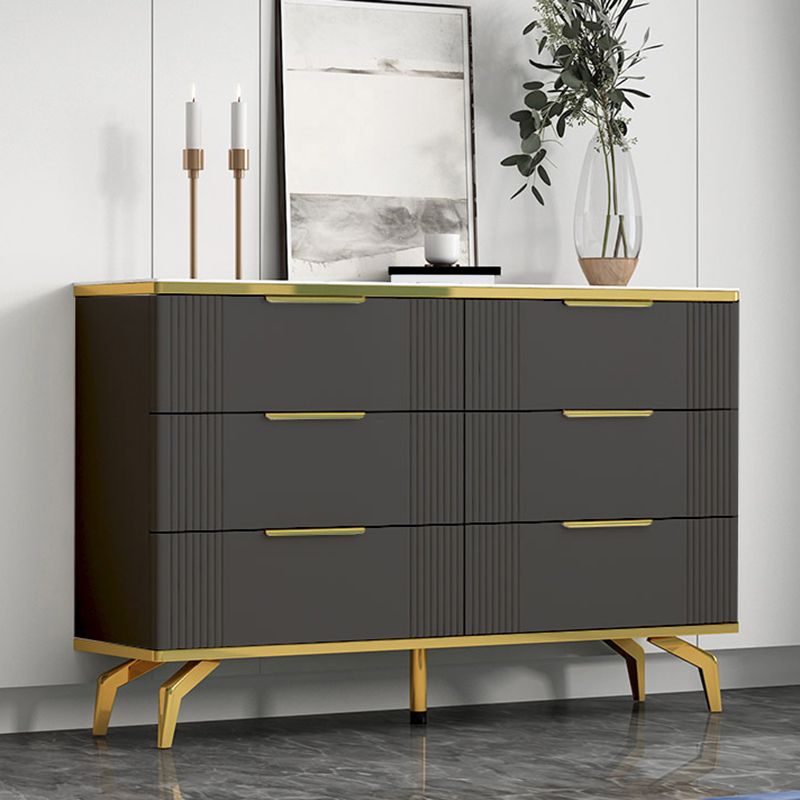 11.7-inch Width Contemporary Storage Chest Stone Storage Chest Dresser