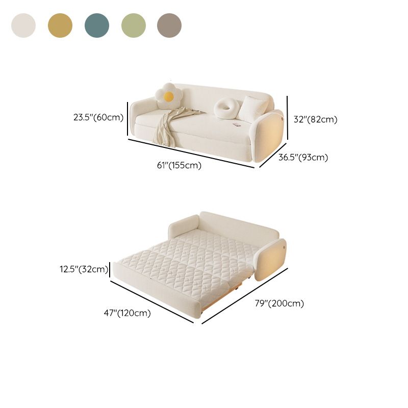 Contemporary Storage Futon Sleeper Sofa Bed Convertible Sofas Living Room Sofa Bed