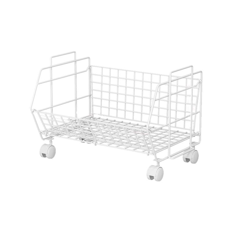 Standard Closed Back Bookcase Metal Industrial Bookshelf with Shelves