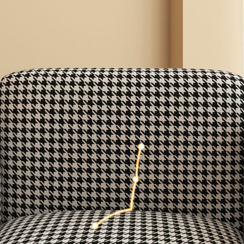Contemporary Tight Back Sofa with Square Arm for Living Room