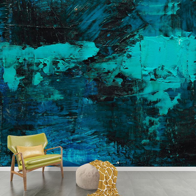 Environmental Abstract Mural Mildew Resistant Wallpaper for Room