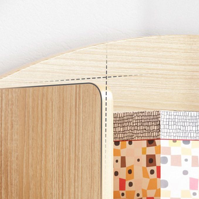 Modern Style Bookshelf Engineer Wood Bookcase for Home Study Room