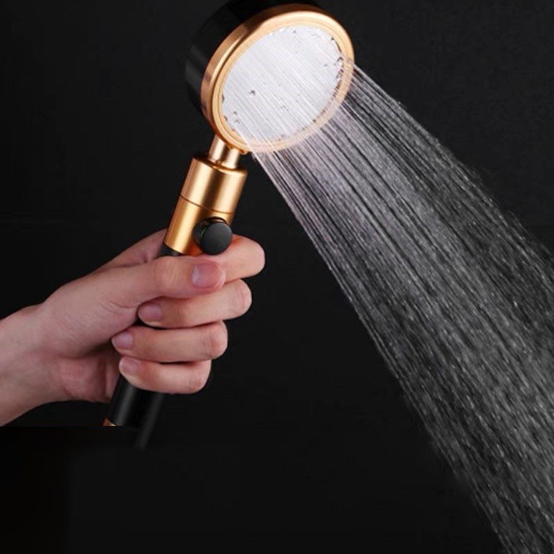 Modern Aluminium Hand Shower Adjustable Water Flow Wall-Mount Hand Shower