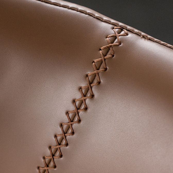 Modern Upholstered Counter Stool Bar-height Bar Stool with Footrest