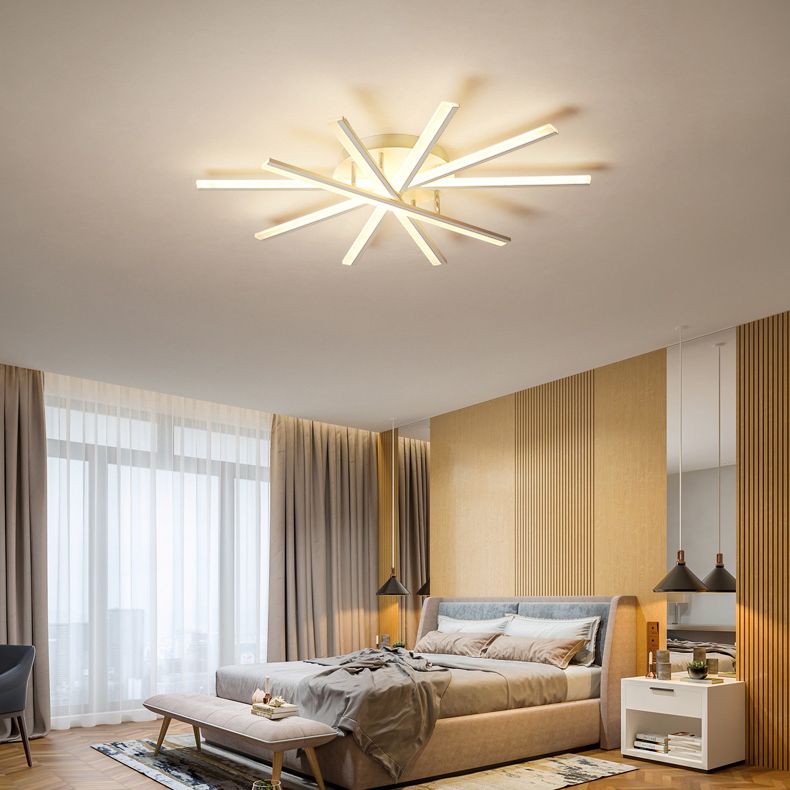 Sputnik LED LED Flush Chandelier MODER