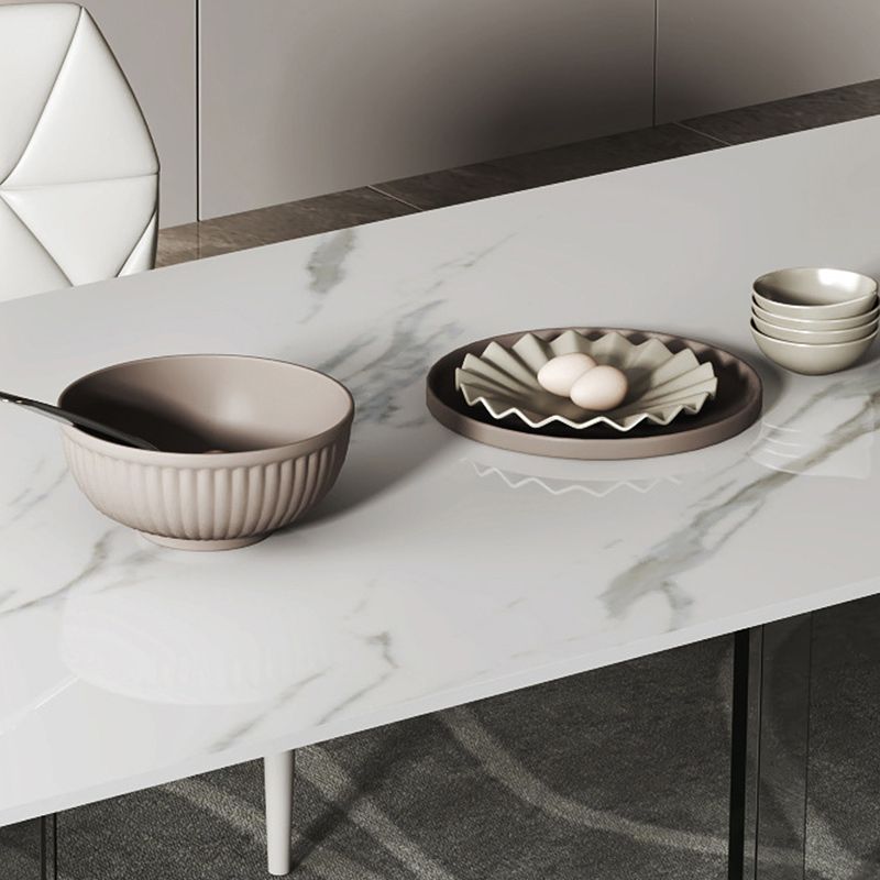 Modern 1/4/7 Pieces Dining Set Sintered Stone Dining Table Set for Home