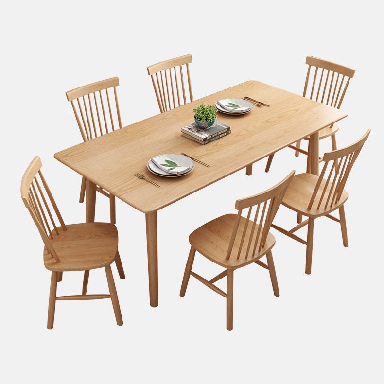 Modern Rectangle 1/2/5/7 Pieces Dining Set Indoor Dining Furniture